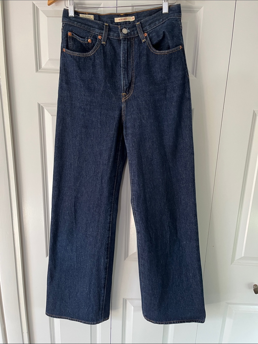 Levi's Women's Ribbcage Wide Leg Jeans 28x31